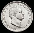 London Coins : A192 : Lot 1809 : Threepence 1835 Large Head Bull 2536 Bright EF