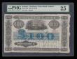London Coins : A192 : Lot 185 : Northern Ireland Ulster Bank Ltd &pound;100 dated 1st January 1941 S/N 1078 hand signed Niblock, Pic...