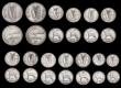 London Coins : A192 : Lot 2016 : Ireland (16) a higher grade group Florin 1959 (2), 6d 1928 (3), 1934, 1935, 1939 (2), 1940 (2), 3d 1...