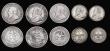 London Coins : A192 : Lot 2020 : South Africa ZAR in silver (14) 2/6 1892, 1896, 2s 1894, 1s 1892, 1894, 1895, 1896, 1897 (3), 6d 189...