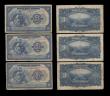 London Coins : A192 : Lot 241 : Yugoslavia, National Bank Kingdom of Serbs, Croats and Slovenes 10 Dinara 1.1.1920 blue Pick 21a (6)...