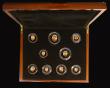 London Coins : A192 : Lot 294 : Queen Elizabeth The Queen Mother 2025 UK Gold Proof Coin Set - a spectacular 9 coin set the obverse ...