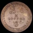 London Coins : A192 : Lot 376 : Halfpenny 1811 BR & Copper Co Bristol Withers 451/3, Davis 170/9 VF