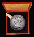 London Coins : A192 : Lot 430 : Diamond Jubilee of Queen Victoria 1897 56mm diameter in silver, The Official Royal Mint issue, by T....