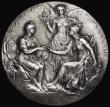 London Coins : A192 : Lot 440 : Franco-British Exhibition London 1908 51mm silver by Boucher and awarded to Earle Bourne & Co Bi...