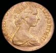 London Coins : A192 : Lot 487 : Mint Error Decimal Penny 1971 struck on a planchet for the 1/2p, lustrous Unc