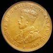 London Coins : A192 : Lot 506 : Australia Penny 1920 No Dots KM#23, in an ANACS holder and graded EF40 and a scarce