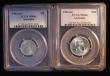 London Coins : A192 : Lot 518 : Australia Shilling 1961 KM#53 Choice UNC and fully lustrous, in a PCGS holder and graded MS66 and Au...
