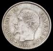 London Coins : A192 : Lot 593 : France 20 Centimes 1860A KM778.1 Unc with a pleasing tone