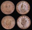 London Coins : A192 : Lot 654 : Ireland Halfpennies 1805 S.6621 (2) the first EF/GEF with an attractive blue tone, the second About ...