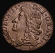 London Coins : A192 : Lot 659 : Ireland Shilling Gunmoney 1689 Feb: S.6581N VF with some pitting. Comes with a Timeline Certificate ...