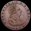London Coins : A192 : Lot 660 : Isle of Man Penny 1813 S.KM#11 VF with some gentle edge bruises