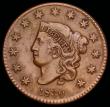 London Coins : A192 : Lot 750 : USA Cent 1830 EF