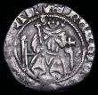 London Coins : A192 : Lot 858 : Penny Henry VII Sovereign type, Keys below shield, York Mint, Archbishop Rotherham, single pillar to...