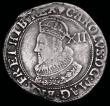 London Coins : A192 : Lot 865 : Shilling Charles I Group A, Bust 2, Larger Crown S.2782 mintmark Lis Good Fine/nVF the edge of the p...