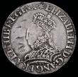 London Coins : A192 : Lot 869 : Shilling Elizabeth I Milled Coinage 1561-71 intermediate size 30mm diameter S.2591 Mintmark Star une...