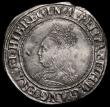 London Coins : A192 : Lot 870 : Shilling Elizabeth I Second Issue (1560-61) mintmark Cross Crosslet S.2555 a high grade example with...