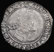 London Coins : A192 : Lot 872 : Shilling James I Fifth Bust S.2656 mintmark Trefoil GVF with some double striking, an excellent port...