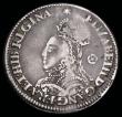 London Coins : A192 : Lot 893 : Threepence Elizabeth I 1562 Milled Issue, Broad bust with very small rose S.2604 mintmark Star, Good...