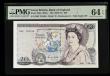 London Coins : A192 : Lot 96 : Twenty Pounds Gill B355 issued 1988 Choice Uncirculated PMG 64 EPQ "As Made Wrinkle"
