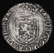 London Coins : A193 : Lot 1028 : Scotland Eighth Thistle Merk, James VI, Eighth Coinage 1602 S.5500, Good Fine with an edge nick and ...