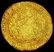 London Coins : A193 : Lot 1038 : Sovereign Mary 1553 Fine Sovereign of 30 Shillings, dated in Roman numerals. Obverse: Mary enthroned...