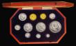 London Coins : A193 : Lot 1047 : Proof Set 1902 the short Matt Proof set  (11 coins) Sovereign to Maundy Penny Matt Proofs, nFDC to F...