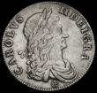 London Coins : A193 : Lot 1079 : Crown 1662 Rose below bust, 1662 on edge, ESC 17, Bull 344, Good Fine, the obverse with some thin sc...