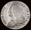London Coins : A193 : Lot 1098 : Crown 1743 Roses ESC 124, Bull 1667 VF or better