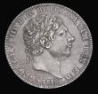 London Coins : A193 : Lot 1106 : Crown 1819 LIX ESC 215 , Bull 2010 EF with a deep grey tone and sone contact marks obverse