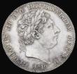 London Coins : A193 : Lot 1107 : Crown 1819 LIX ESC 215 Bull 2010 EF with some minor scuffs and contact marks and two dark toning spo...