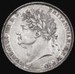 London Coins : A193 : Lot 1110 : Crown 1821 SECUNDO ESC 246, Bull 2310 EF/NEF 