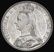 London Coins : A193 : Lot 1140 : Crown 1887 ESC 296, Bull 2585 UNC or near so with a pleasant even tone