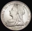 London Coins : A193 : Lot 1146 : Crown 1893 Proof (issued in the sets) Bull 2594 AU/NFDC