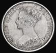 London Coins : A193 : Lot 1245 : Florin 1871 ESC 837, Bull 2874, Die Number 63 VF with an even old tone