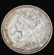 London Coins : A193 : Lot 1247 : Florin 1879 42 arcs, No WW Bull 2094 Fine and rare