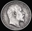 London Coins : A193 : Lot 1259 : Florin 1905 ESC 923, Bull 3581 Fine with grey tone, the obverse with some nicks