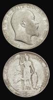 London Coins : A193 : Lot 1262 : Florin 1905 ESC 923, Bull 3591 (2) VG - Fine