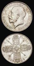 London Coins : A193 : Lot 1276 : Florins (2) 1915 and 1916 both Unc or near so the 1915 with mint brilliance the 1916 pleasantly tone...
