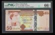London Coins : A193 : Lot 135 : Libya 50 Dinars ND(2008) Pick 75 PMG 66 EPQ