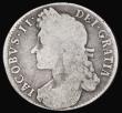 London Coins : A193 : Lot 1351 : Halfcrown 1687 TERTIO edge ESC 498, Bull 753 VG