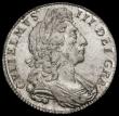 London Coins : A193 : Lot 1356 : Halfcrown 1700 DVODECIMO ESC 561 , Bull 1043 EF