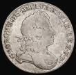 London Coins : A193 : Lot 1358 : Halfcrown 1717 Roses and Plumes TIRTIO edge ESC 589, Bull 1554, Fine