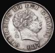 London Coins : A193 : Lot 1368 : Halfcrown 1817 Small Head ESC 618, Bull 2096 EF