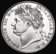 London Coins : A193 : Lot 1372 : Halfcrown 1824 ESC 636, Bull 2367 EF once cleaned