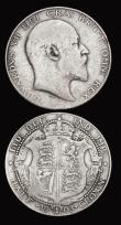 London Coins : A193 : Lot 1434 : Halfcrowns (2) 1903 and 1905 Fair-Fine