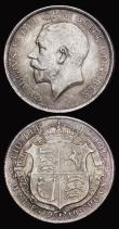 London Coins : A193 : Lot 1439 : Halfcrowns (2) 1919 and 1923 both EF or better and toned