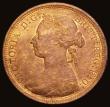 London Coins : A193 : Lot 1497 : Halfpenny 1894 Freeman 369 dies 17+S UNC or near so and lustrous with light cabinet friction