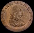 London Coins : A193 : Lot 1545 : Penny 1797 Peck 1132 10 Leaves toned GEF/EF with perfect edges