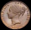 London Coins : A193 : Lot 1559 : Penny 1855 Plain Trident Peck 1509 UNC with hints of lustre